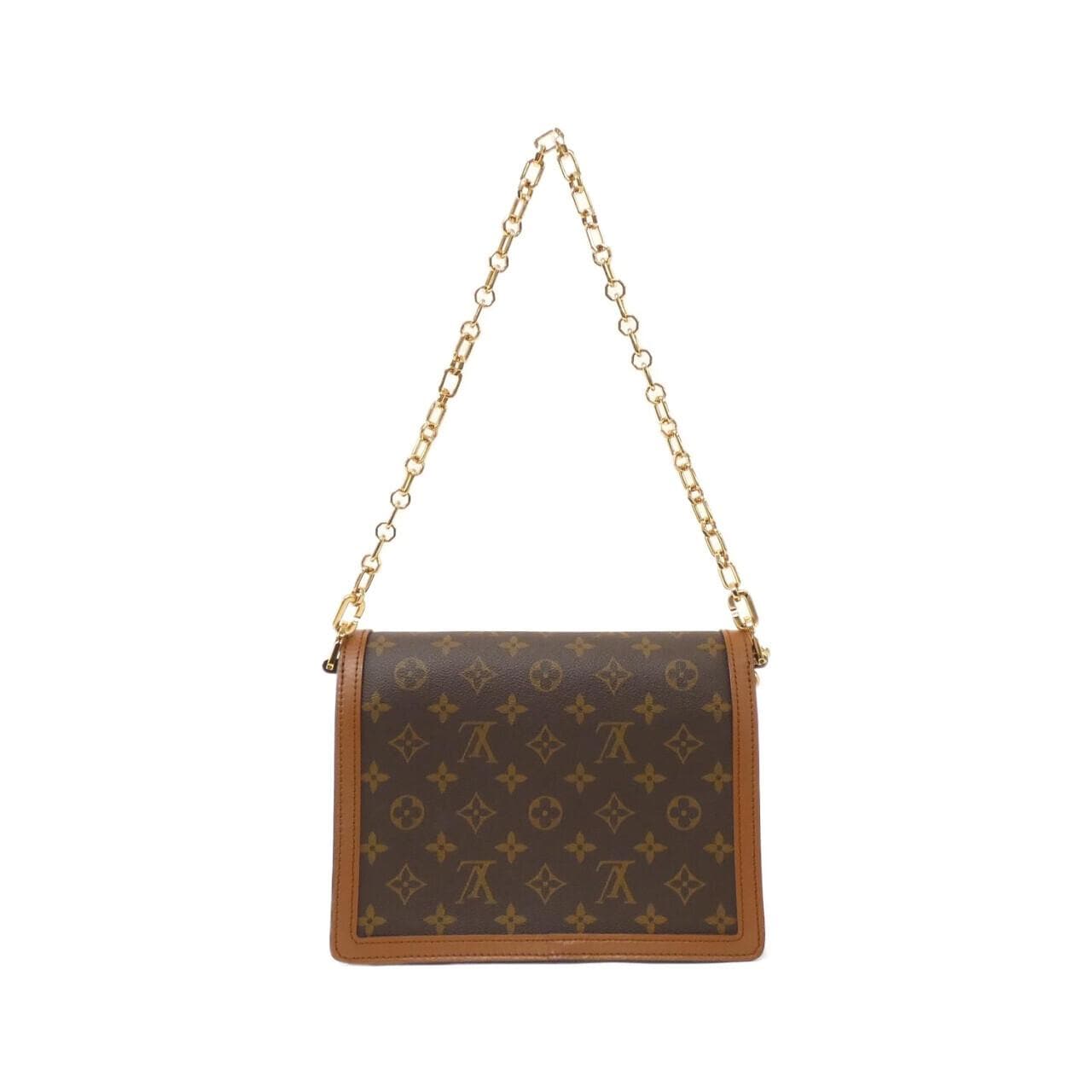 LOUIS VUITTON Monogram Reverse Dauphine MM M44391 肩背包