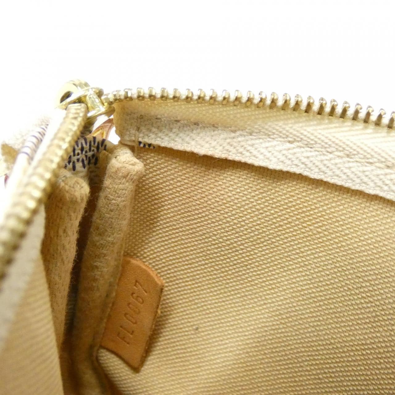 LOUIS VUITTON Damier Azur Mini Pochette Accessoire N58010 Accessory Pouch