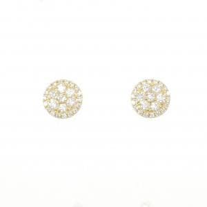 【リメイク】K18YG ダイヤモンド ピアス 0.60CT