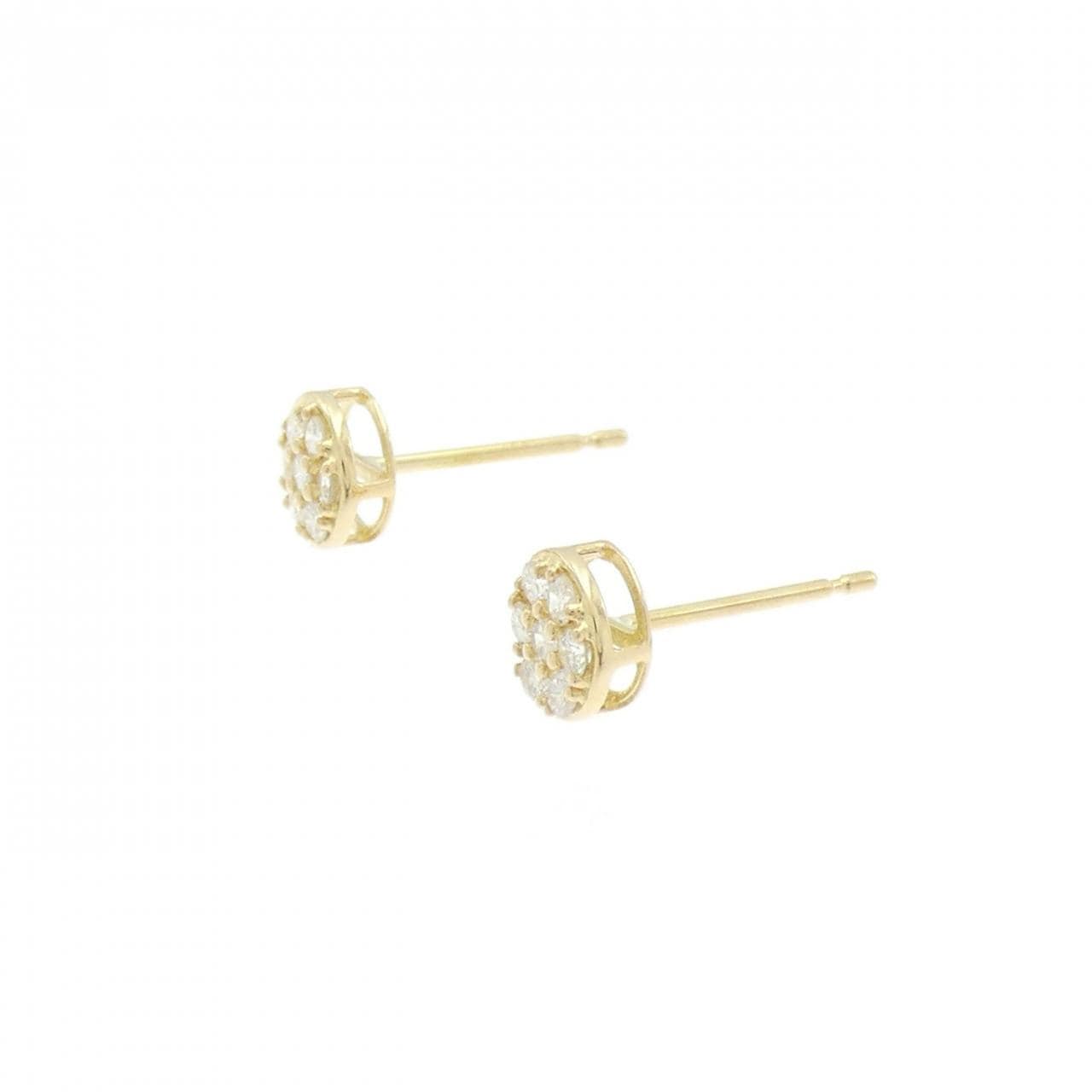【リメイク】K18YG ダイヤモンド ピアス 0.20CT
