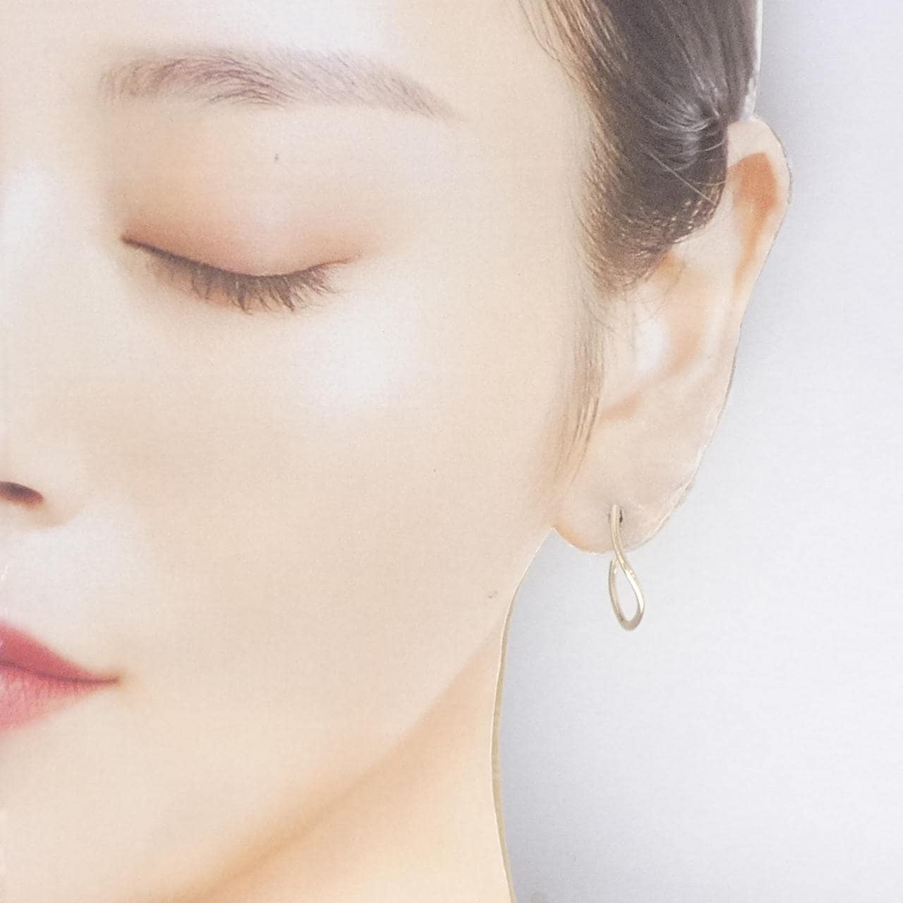 アガット K10YG ピアス