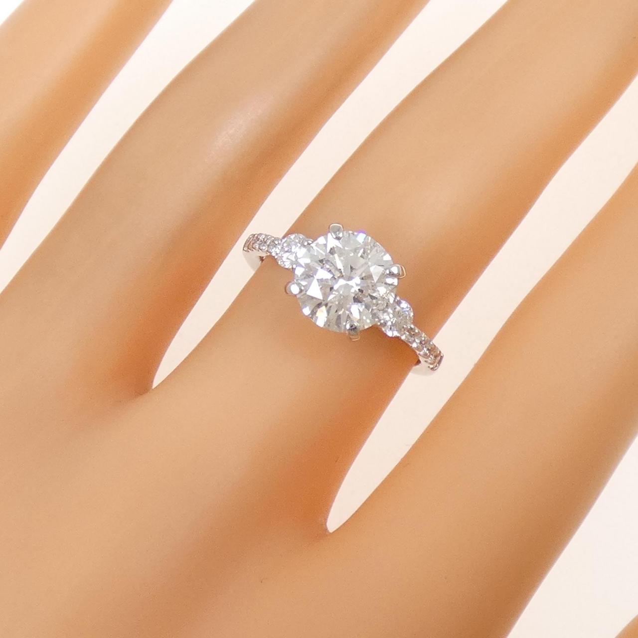 PT900 ダイヤモンド リング 2.008CT F SI2 VG