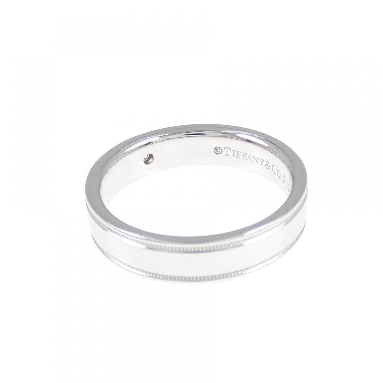 ティファニー ダブルミルグレイン リング