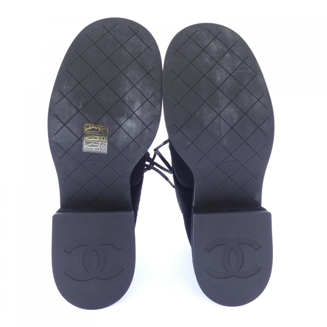 シャネル CHANEL レースアップ G39505Y56127 ブーツ