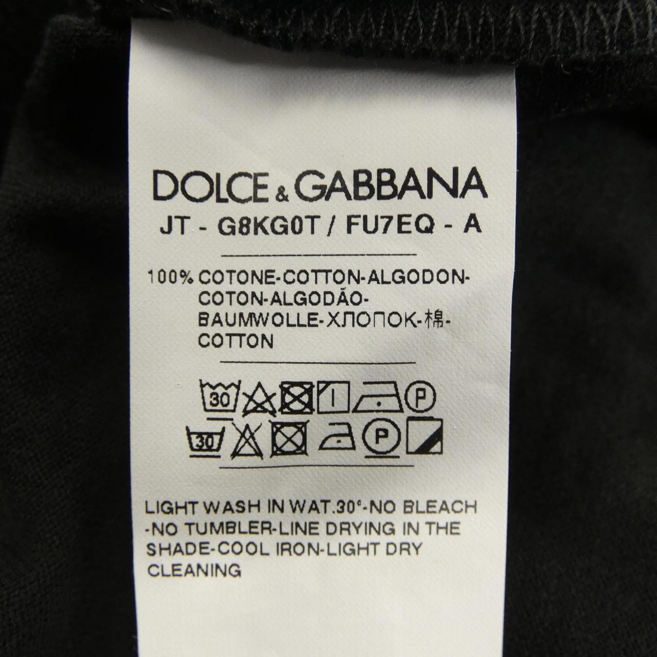 ドルチェアンドガッバーナ DOLCE&GABBANA G8KG0T/FU7EQ Tシャツ