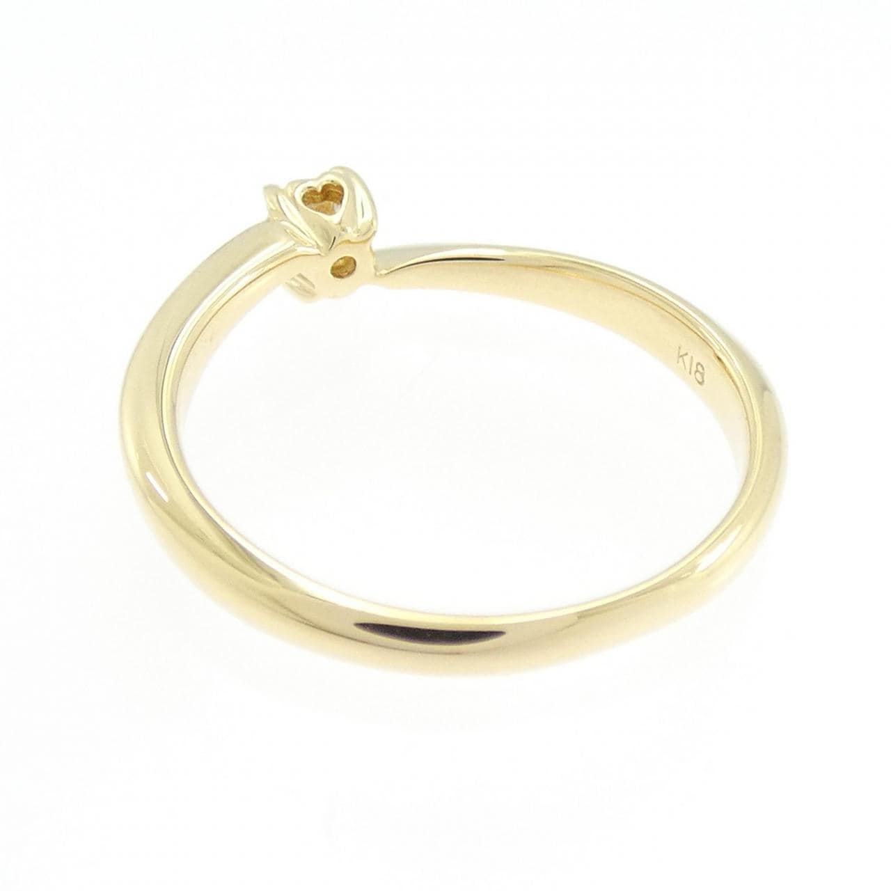 K18YG ダイヤモンド リング 0.10CT