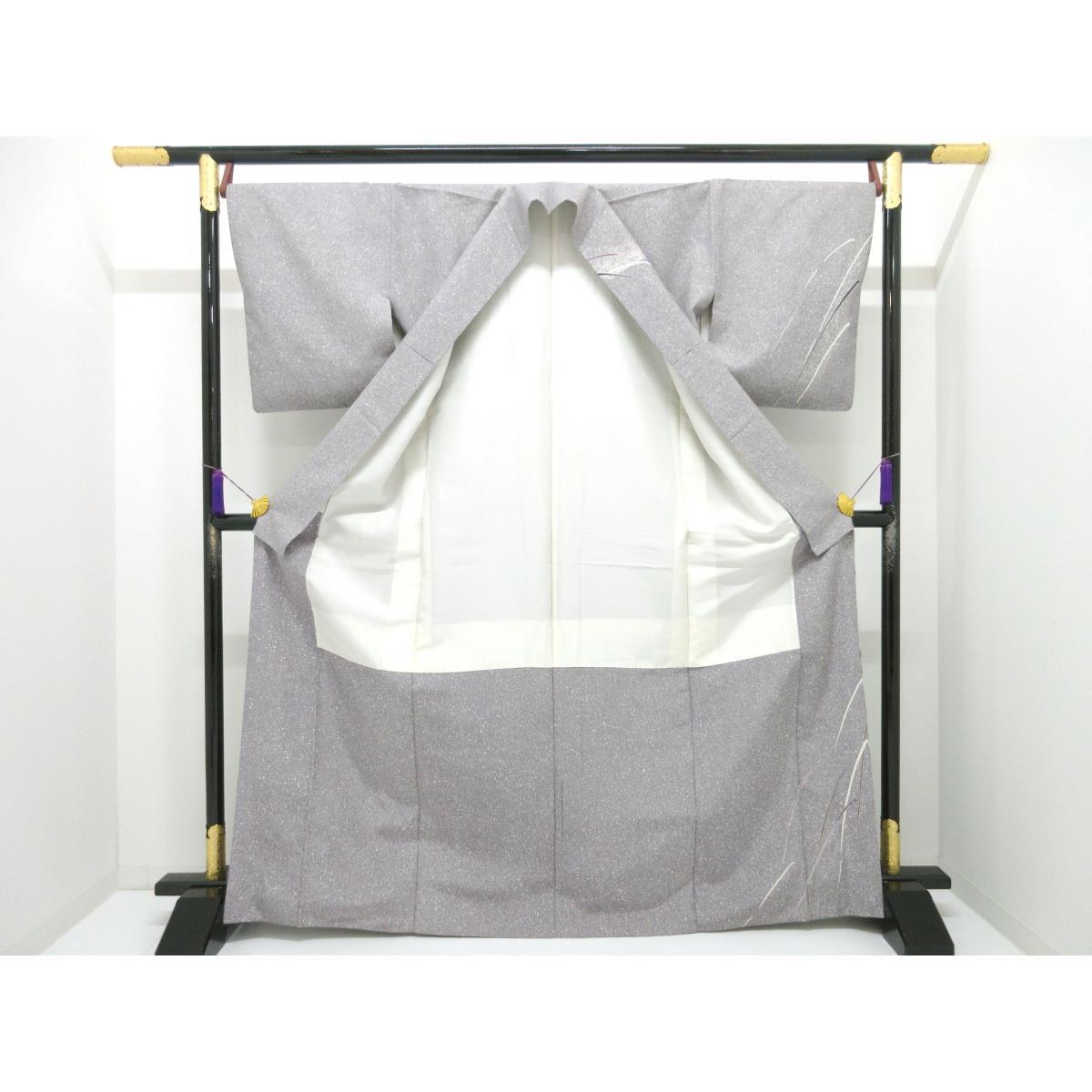 訪問着【牛首紬】