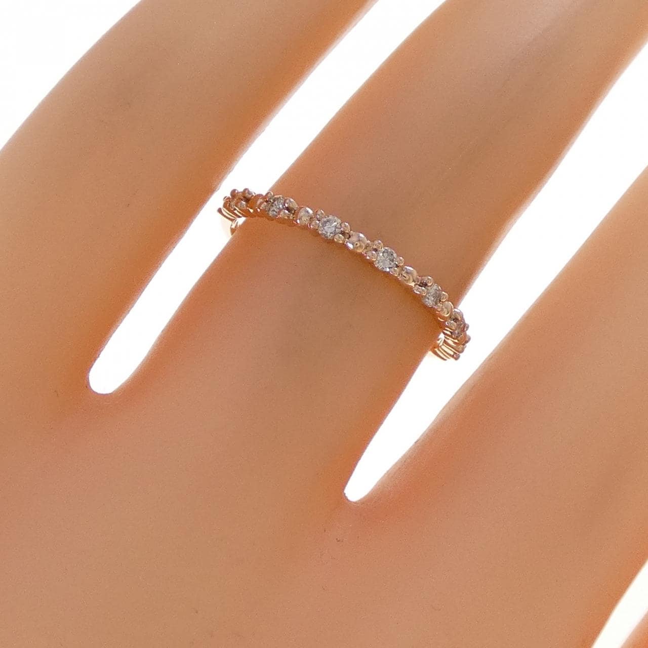 K10PG ダイヤモンド リング 0.09CT