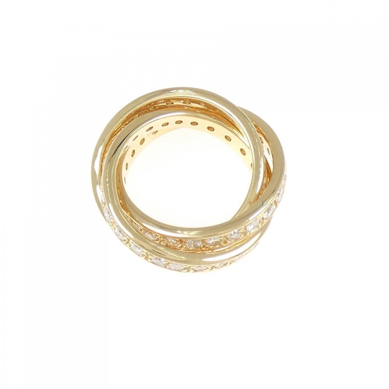 K18YG ダイヤモンド リング 2.36CT