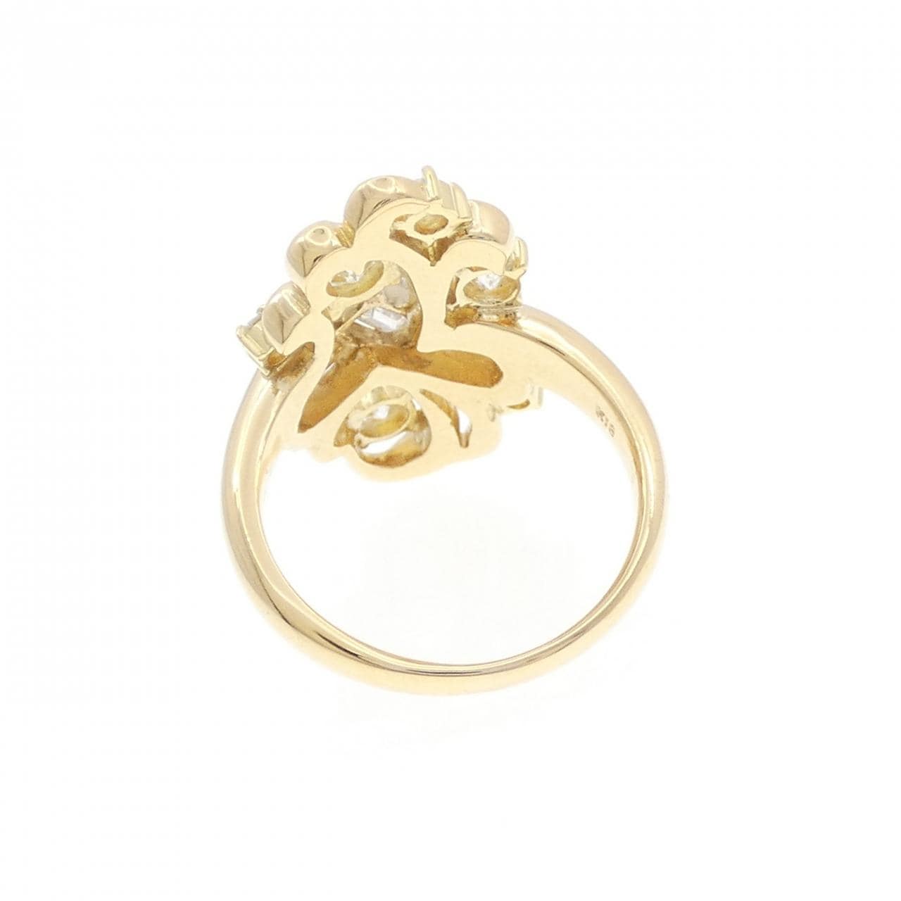 K18YG ダイヤモンド リング 1.26CT