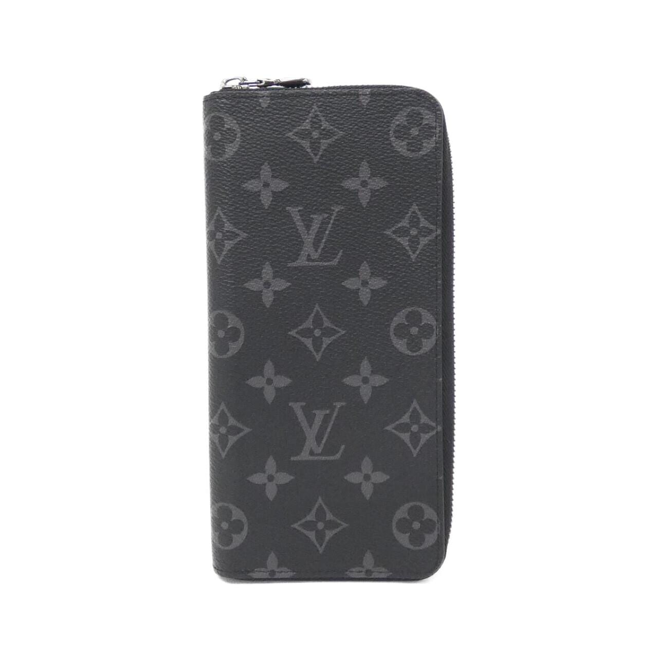 LOUIS VUITTON Monogram Eclipse Zippy Wallet Vertical M62295 Wallet