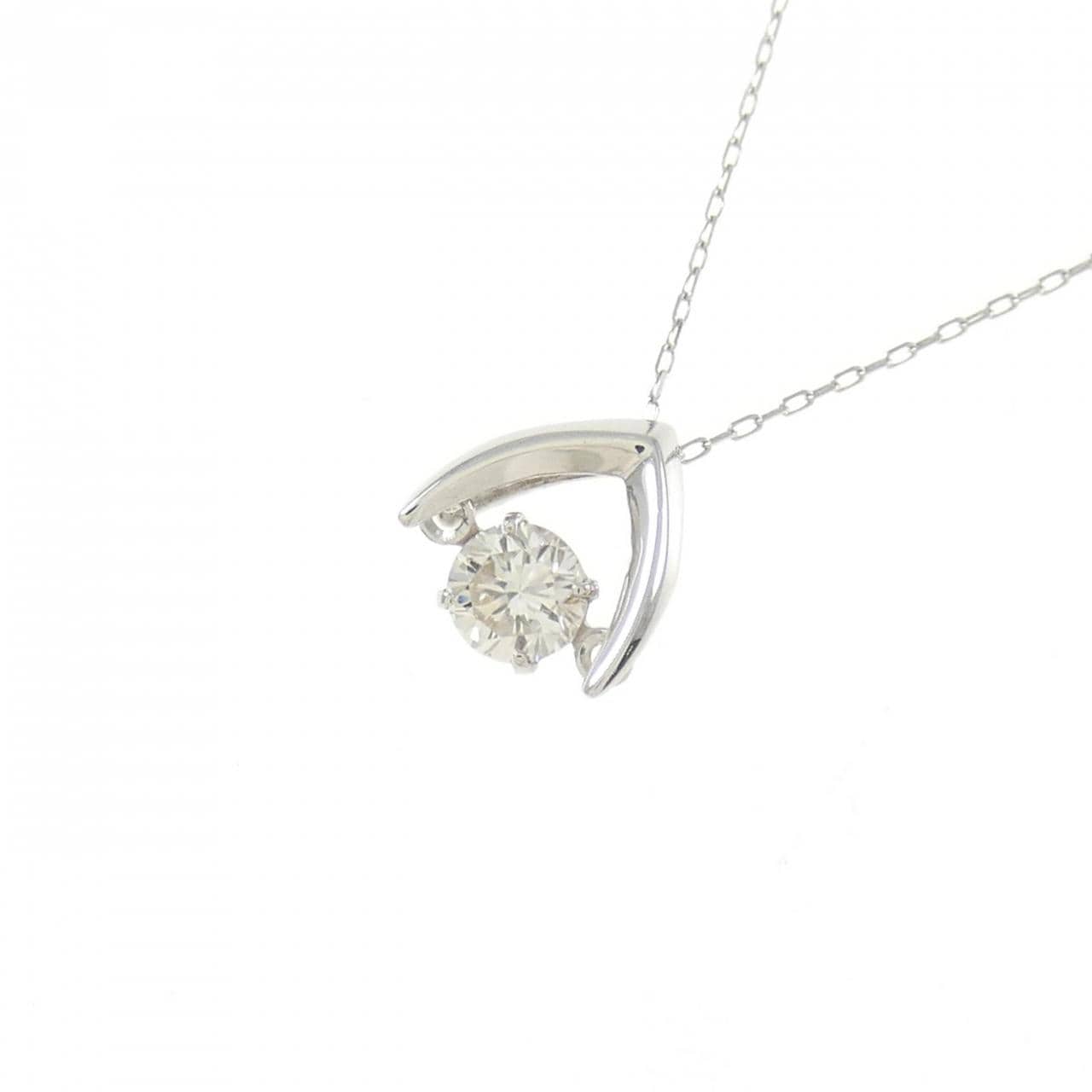 【新品】PT900 ダイヤモンド ネックレス 0.23CT