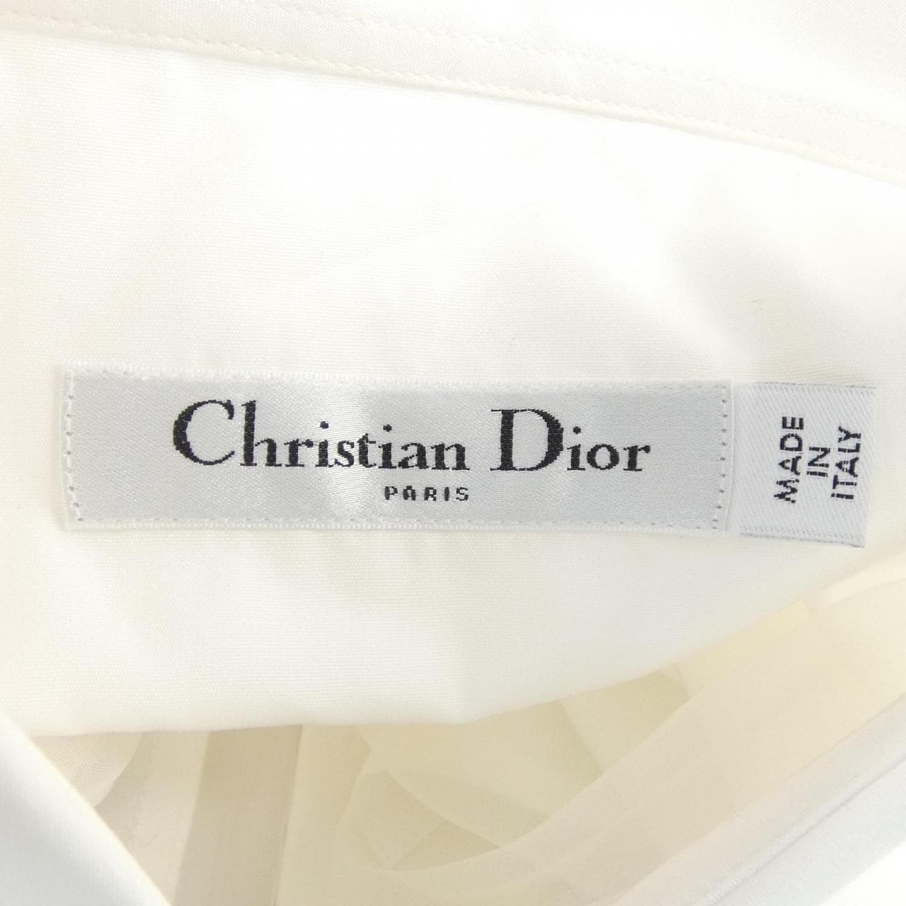 クリスチャンディオール CHRISTIAN DIOR ショートブラウス 241B34A6133 S／Sシャツ