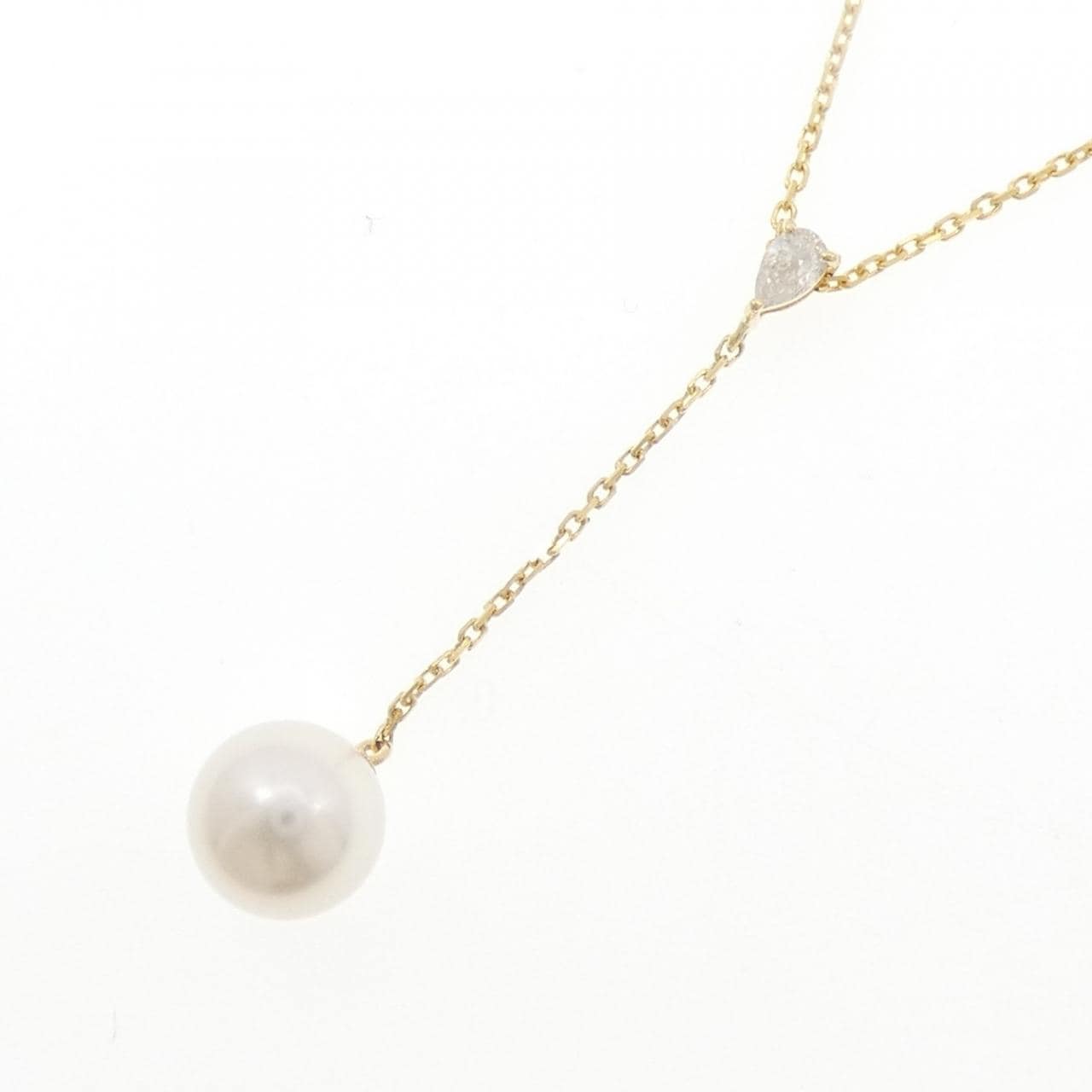 750YG アコヤパール ネックレス 8.0mm