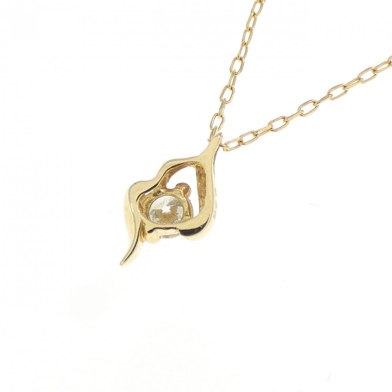 K18YG ダイヤモンド ネックレス 0.05CT