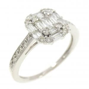 PT950 ダイヤモンド リング 0.50CT