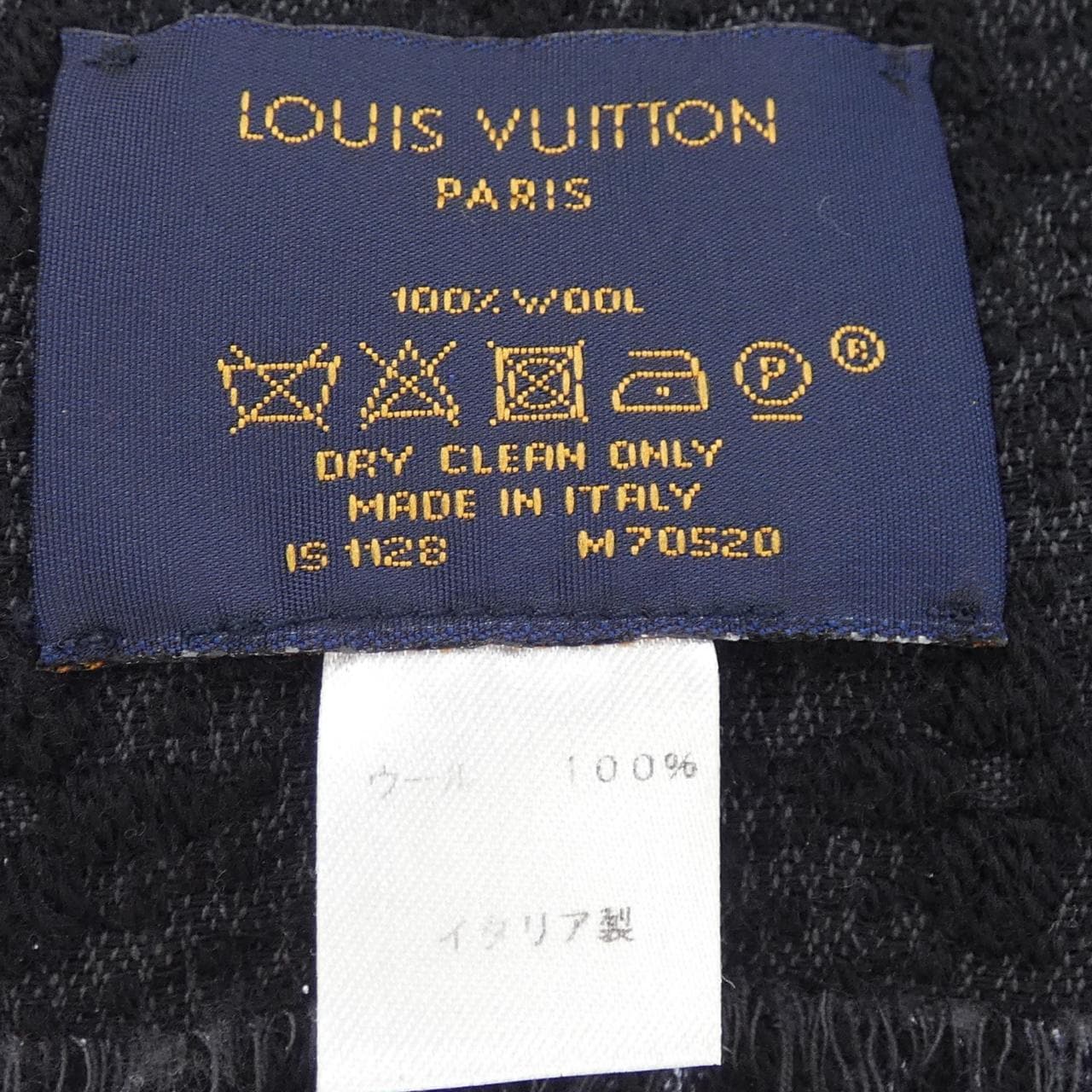 ルイヴィトン LOUIS VUITTON モノグラム クラシック M70520 MUFFLER