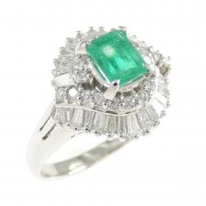 PT900 エメラルド リング 0.52CT