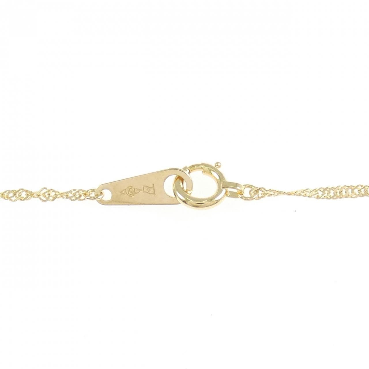 K18YG ダイヤモンド ネックレス 0.141CT