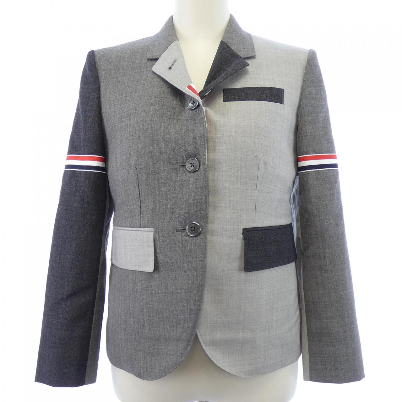 トムブラウン THOM BROWNE FUNMIX ウールフレスコスポーツコート FBC010F ジャケット