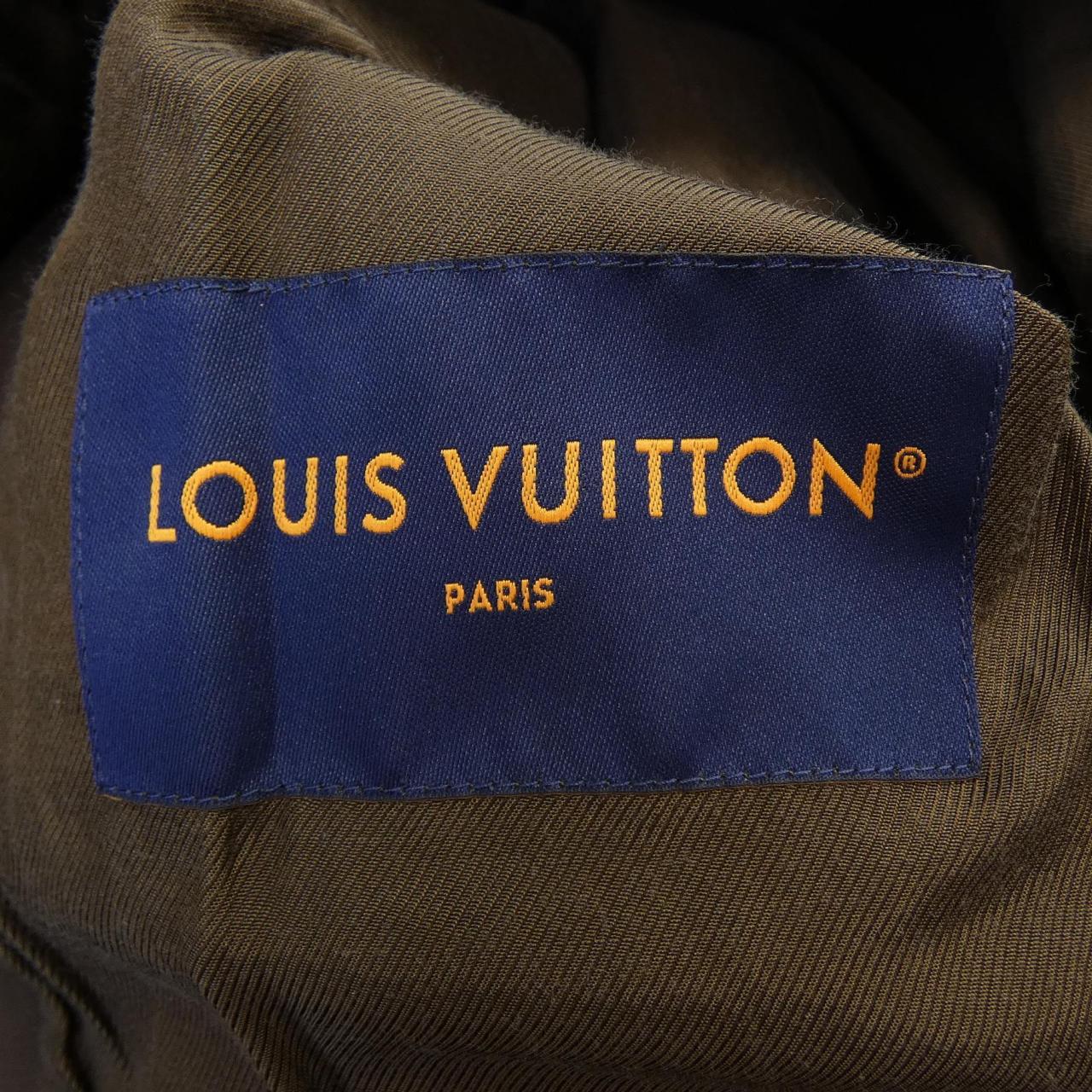 ルイヴィトン LOUIS VUITTON エンベリッシュドレザートラッカージャケット HSL85EBQV レザージャケット