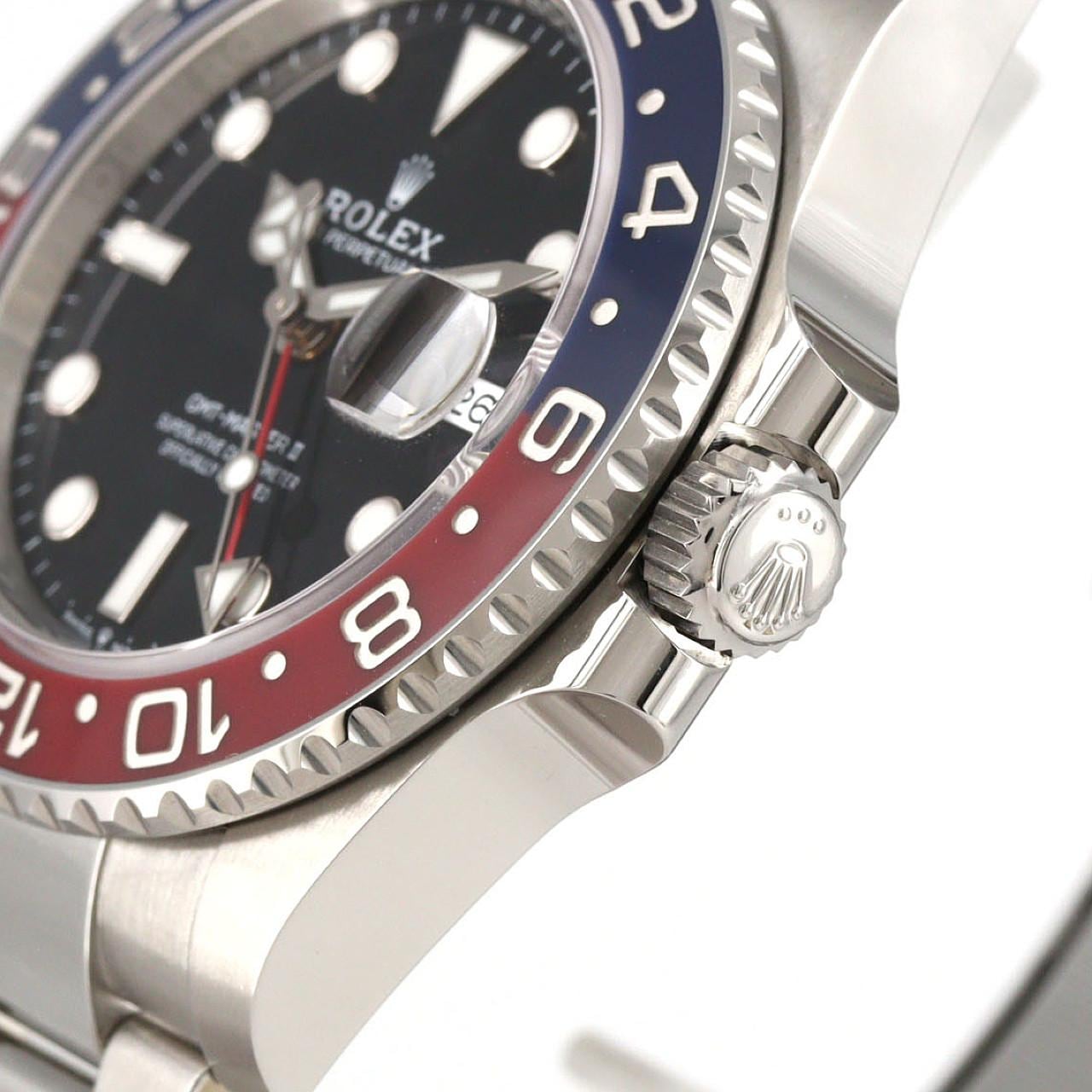 ロレックス GMTマスターⅡ 126710BLRO･3 SS 自動巻 ランダム番