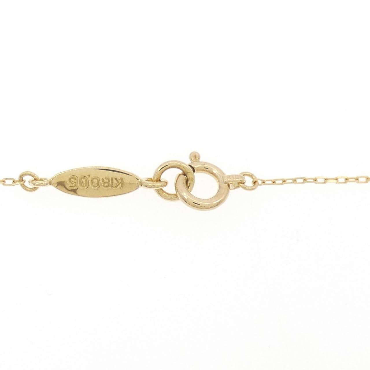 アーカー クロスパヴェ ネックレス 0.05CT