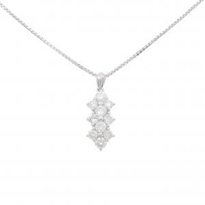 PT900/PT850 ダイヤモンド ネックレス 1.03CT