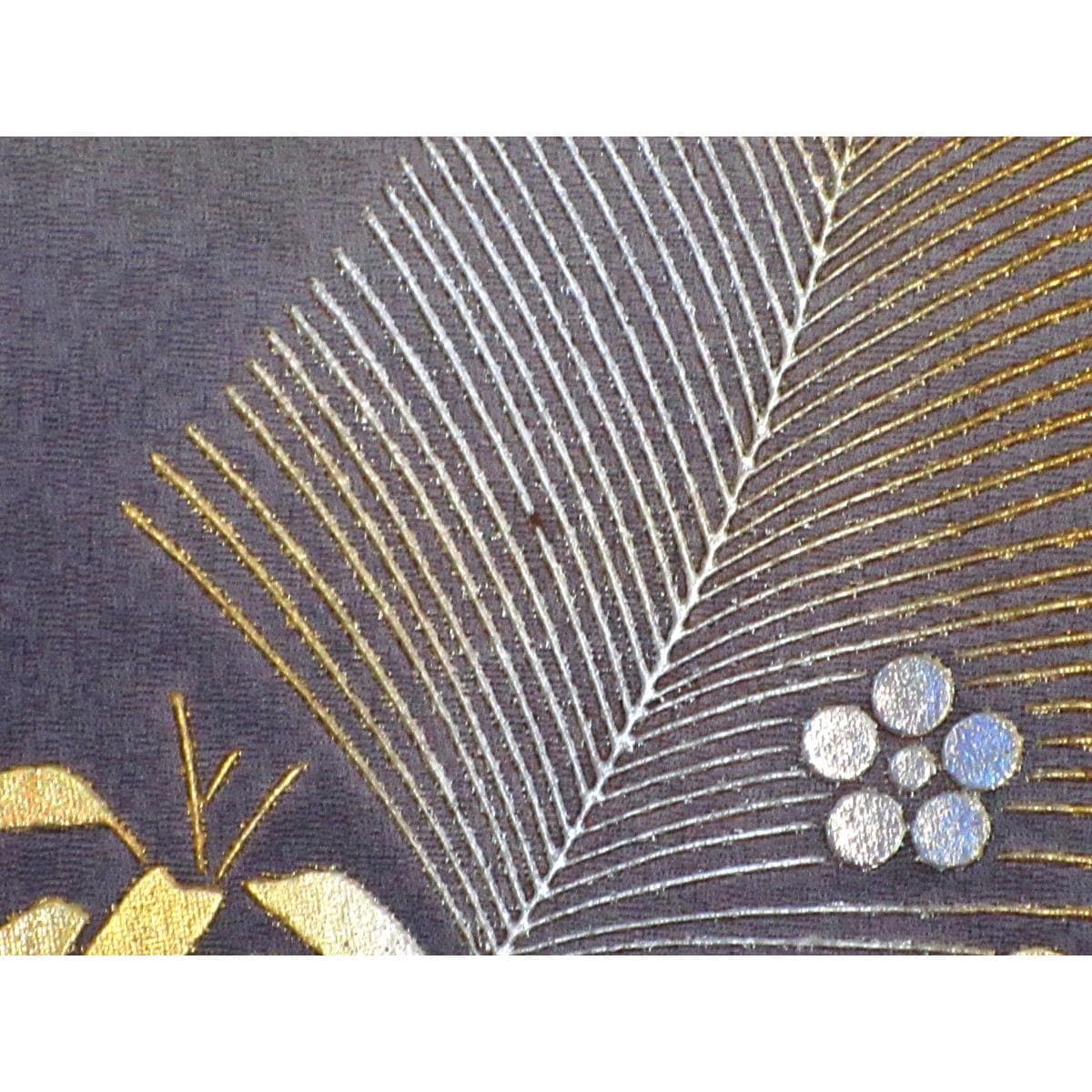 [未使用品] Homongi 金色友禪模糊染色