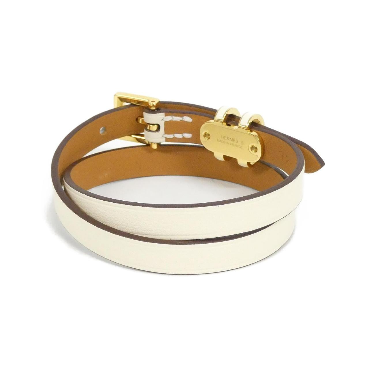 【未使用品】エルメス ポップ アッシュ ドゥブル トゥール 500349FK ブレスレット