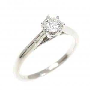 PT950 ダイヤモンド リング 0.274CT G VS2 EXT H&C