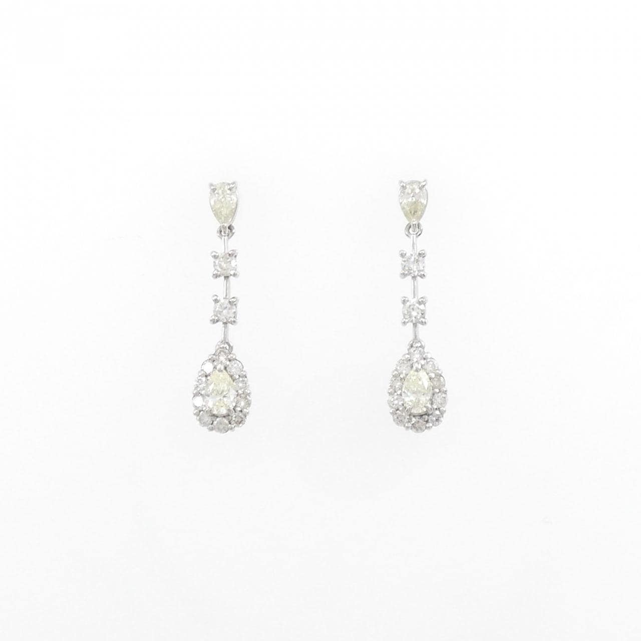[新品] PT900鑽石耳環 0.60CT