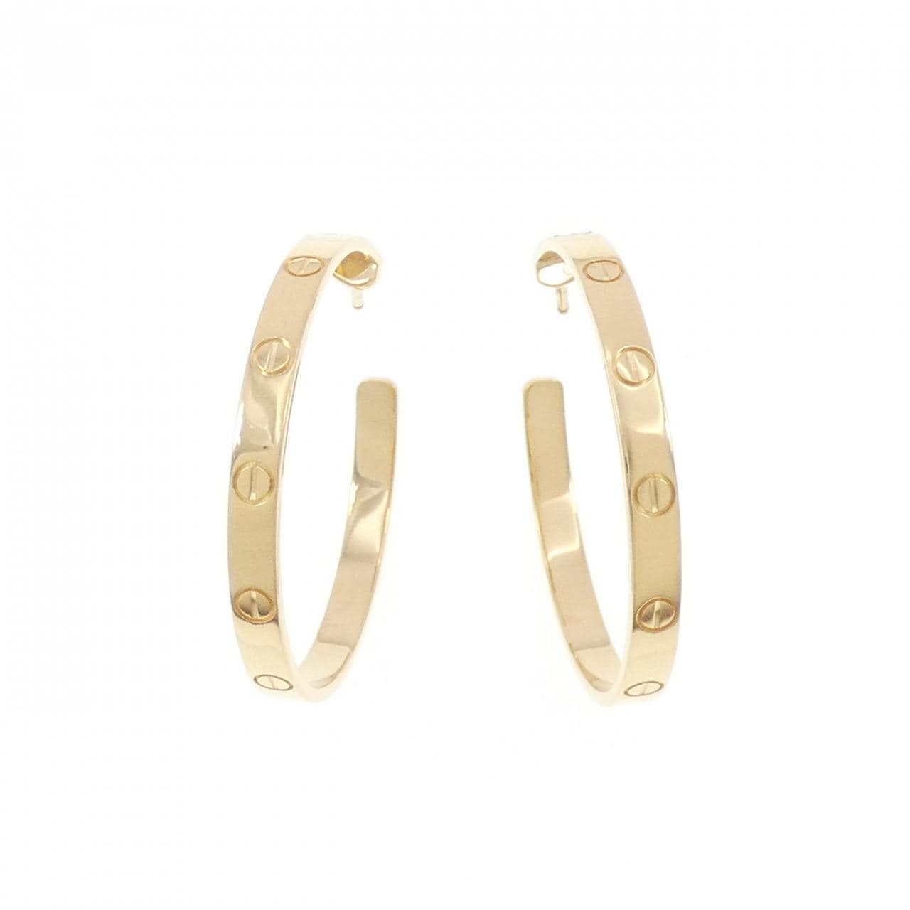 カルティエ ラブ  ピアス