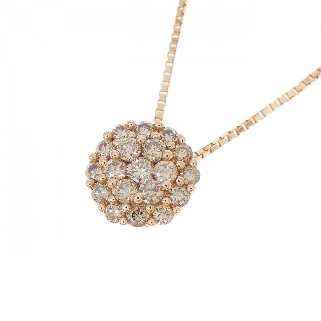 ジーエスティービー ダイヤモンド ネックレス 0.30CT