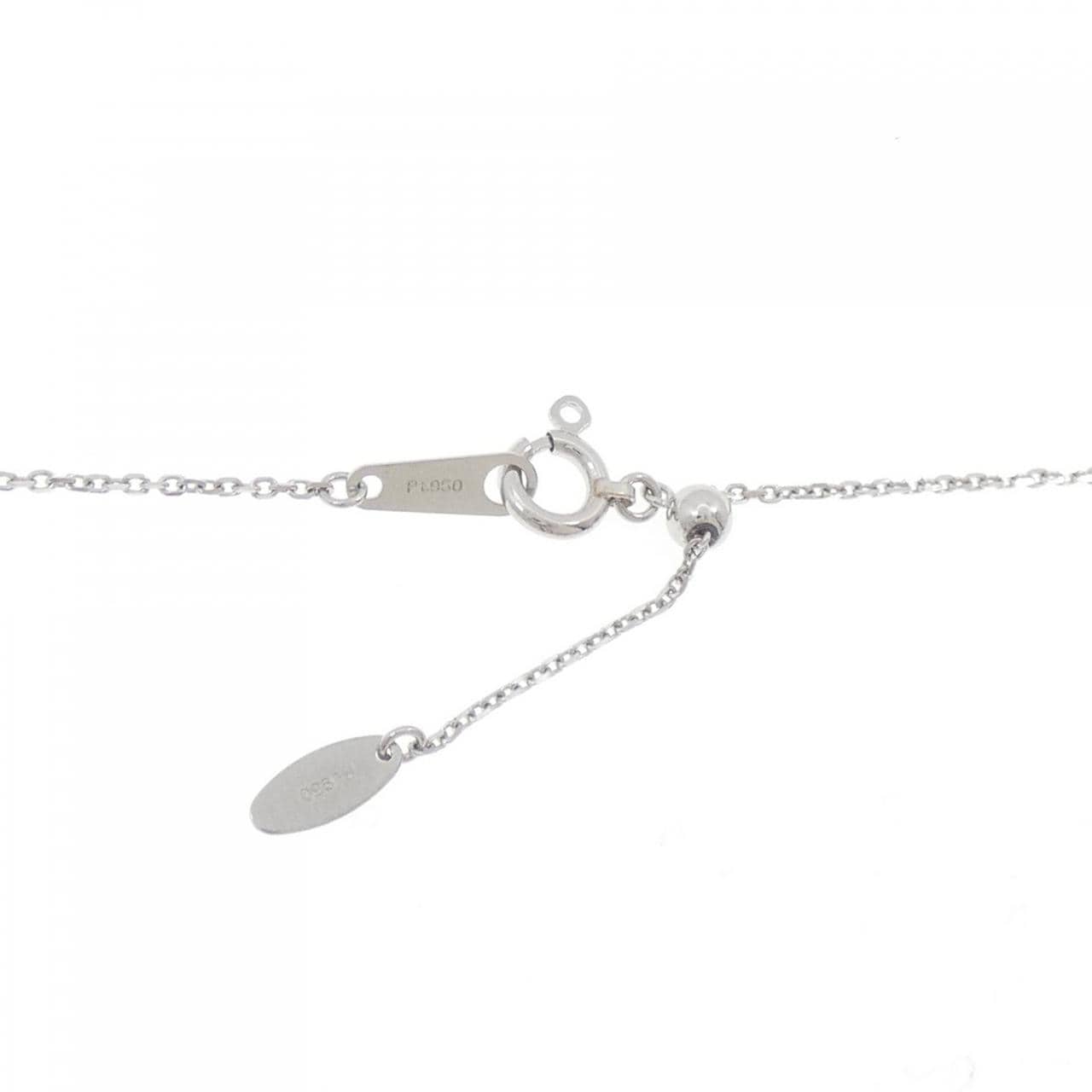 PT950鑽石項鍊 0.24克拉 D色 IF色 3EXT