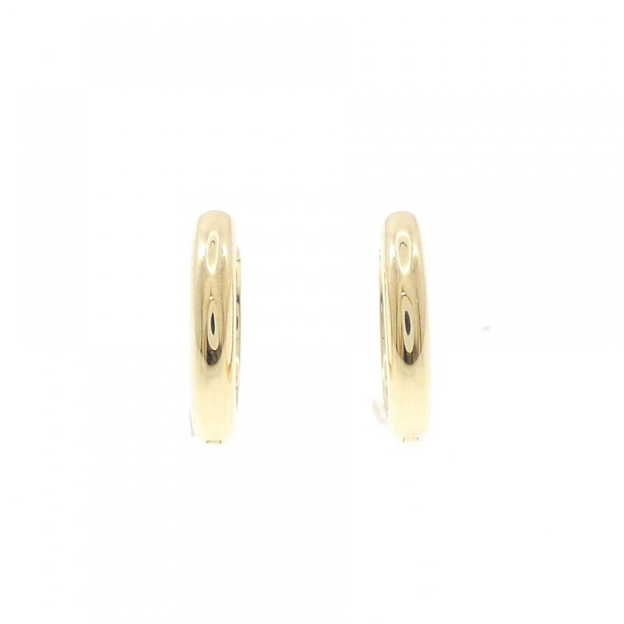 K18YG フープ ピアス