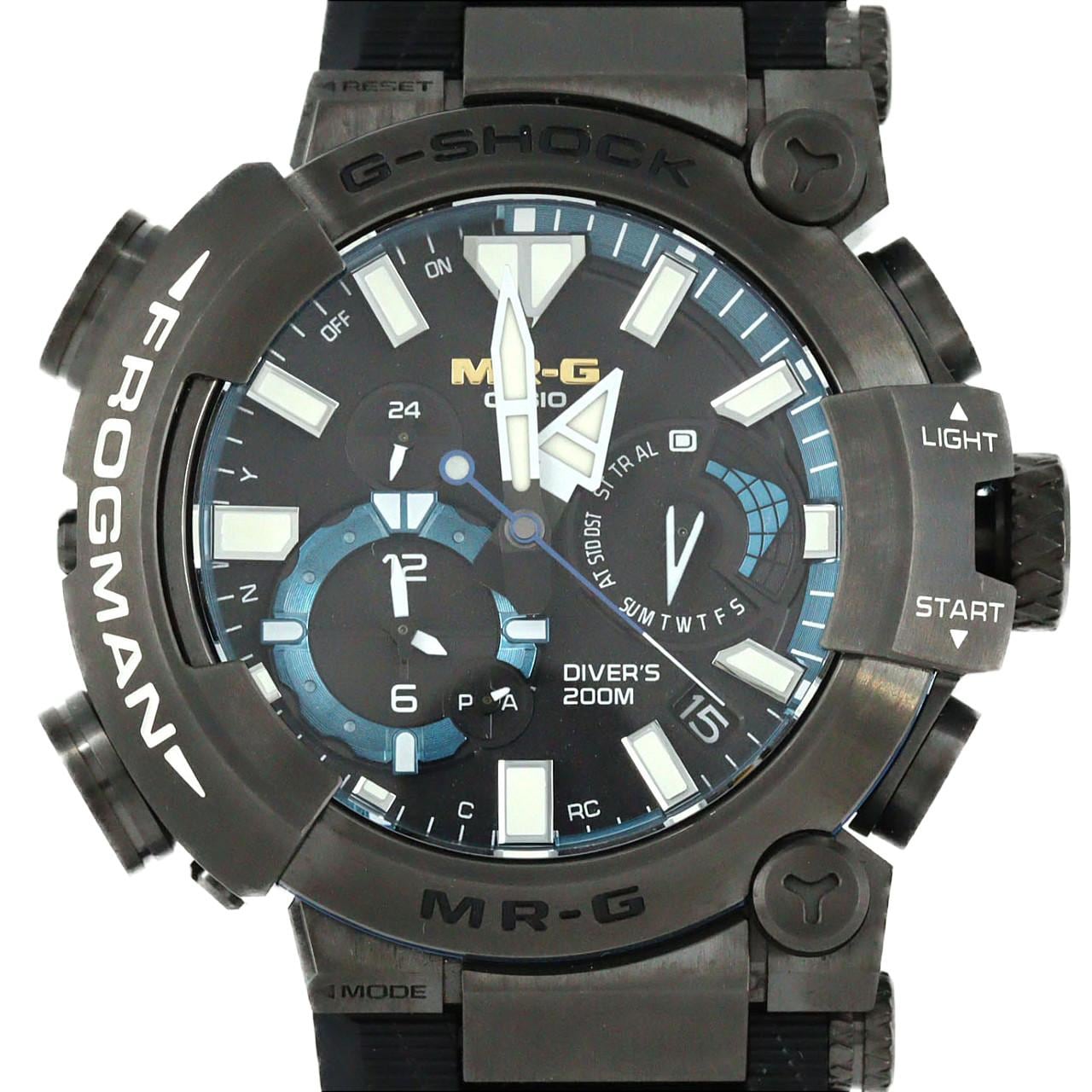 カシオ G-SHOCK･MR-G･フロッグマン 電波時計 MRG-BF1000R-1AJR TI ソーラークォーツ
