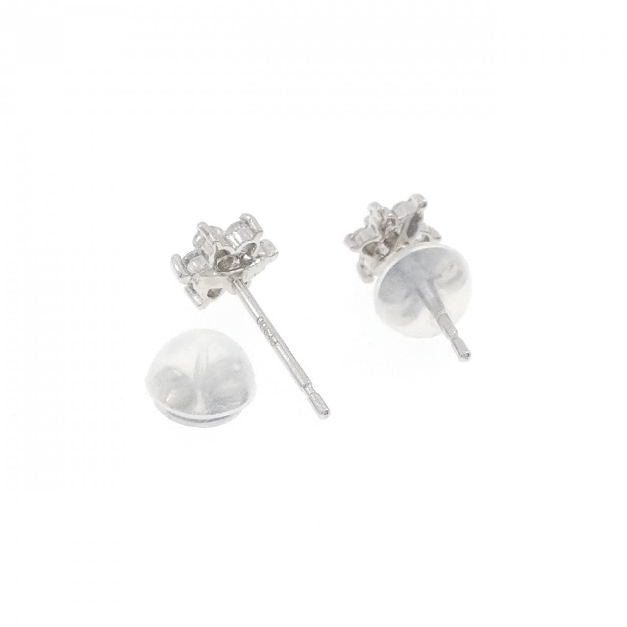 PT900 ダイヤモンド ピアス 0.20CT