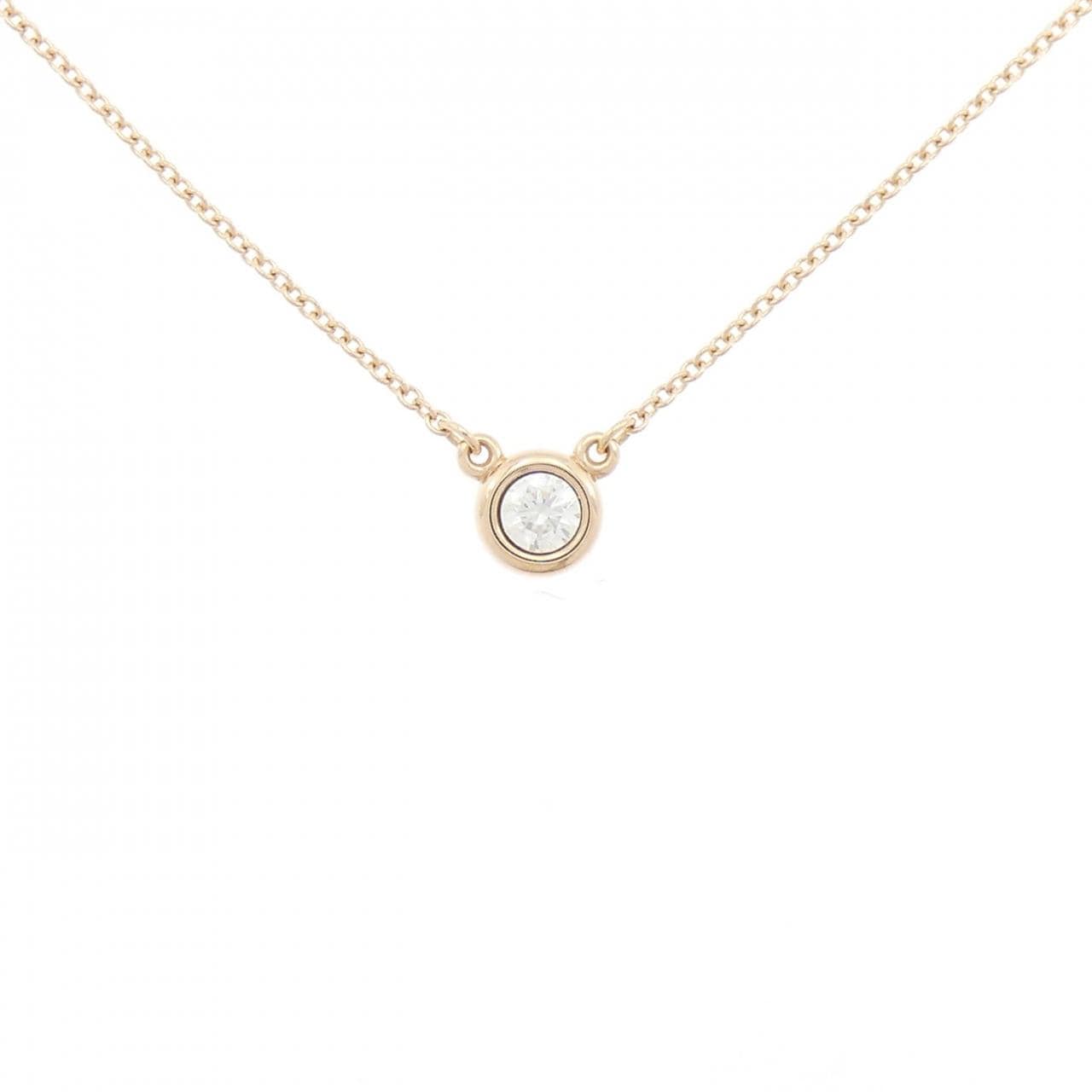ティファニー バイザヤード ネックレス 0.17CT