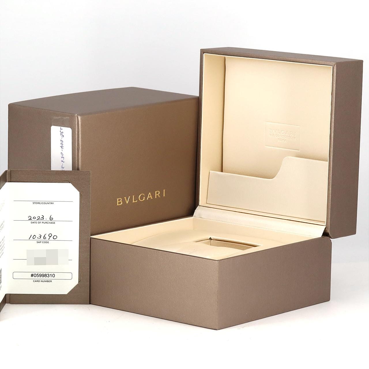 BVLGARI BVLGARI BVLGARI 12P BB23S/103690 SS Quartz