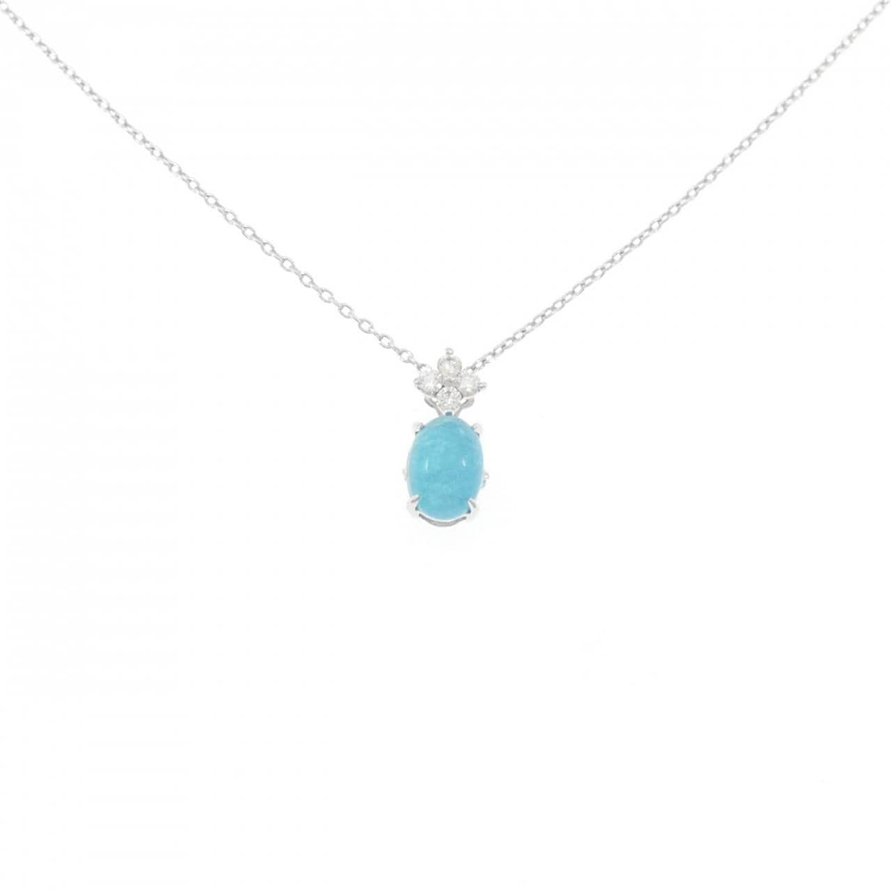 K18WG トルマリン ネックレス 0.93CT