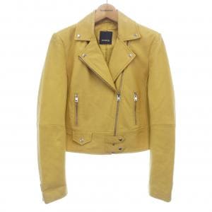 ピンコ PINKO レザーライダースジャケット