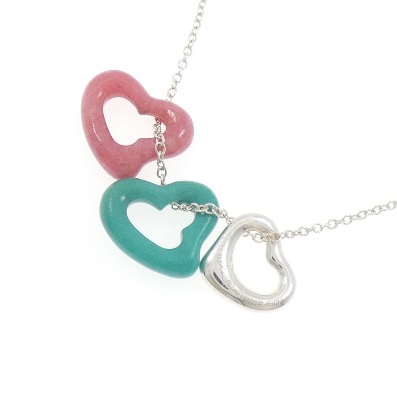 ティファニー オープンハート ネックレス