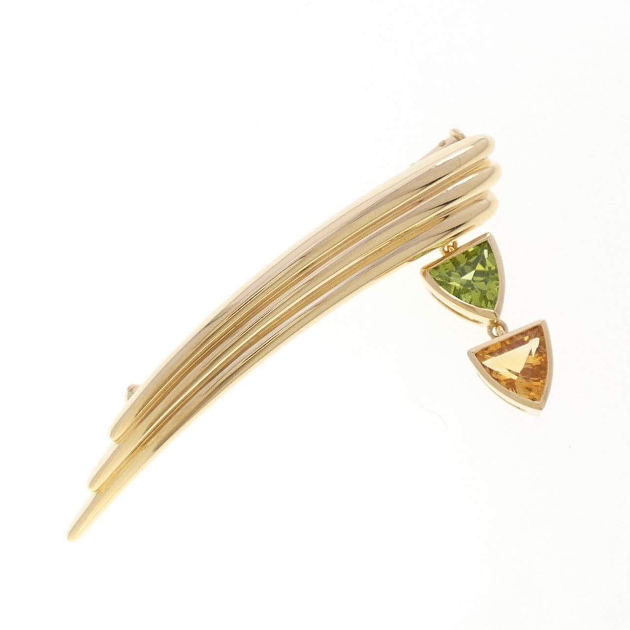 ポーラ シトリン ブローチ 0.85CT