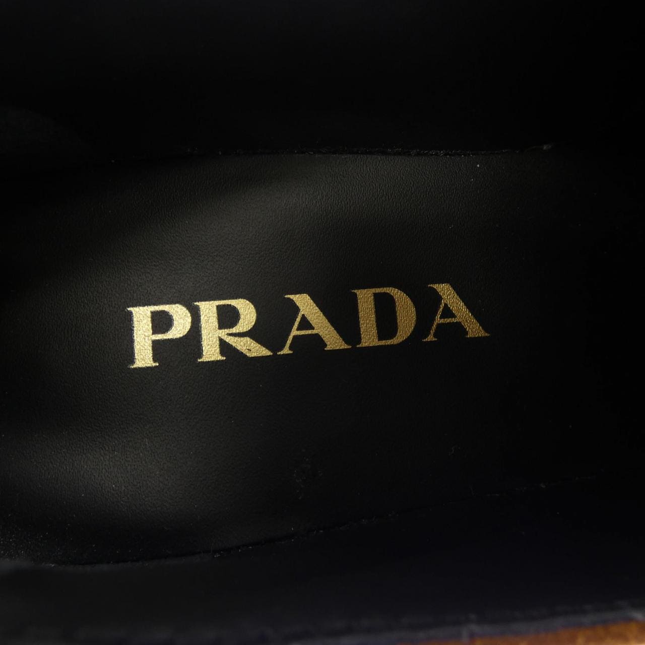 プラダ PRADA スエードローファー　トライアングルロゴ 1D329N シューズ