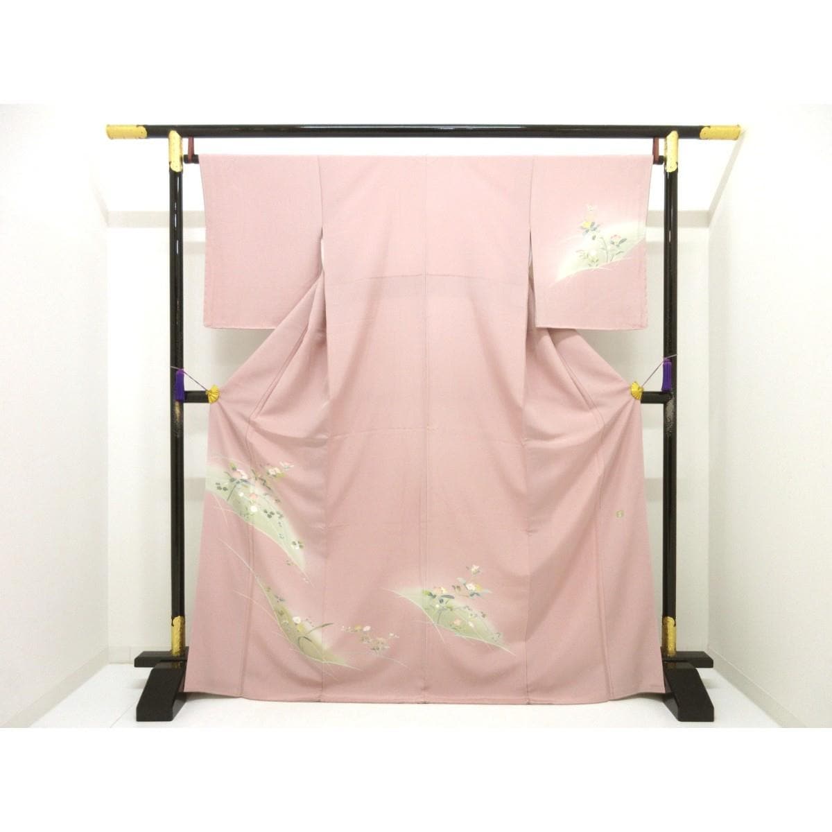 【未使用品】訪問着　友禅加工ボカシ染