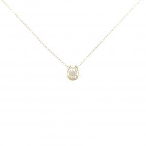 K18YG ダイヤモンド ネックレス 0.13CT