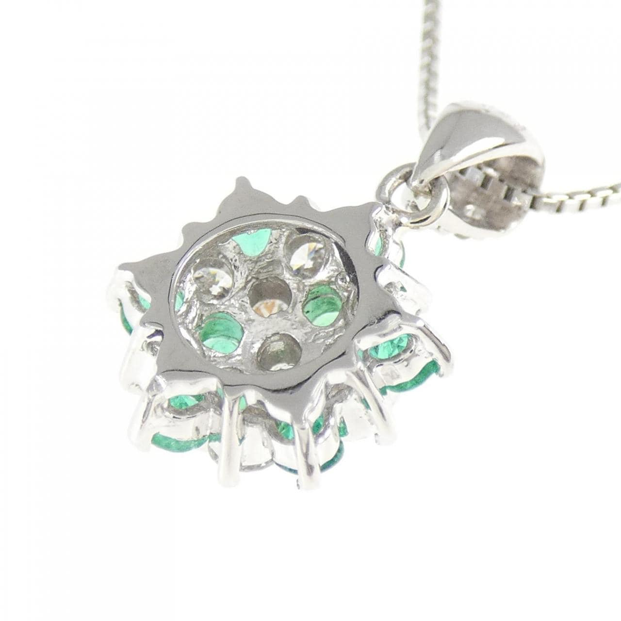 PT Emerald Necklace 0.39CT