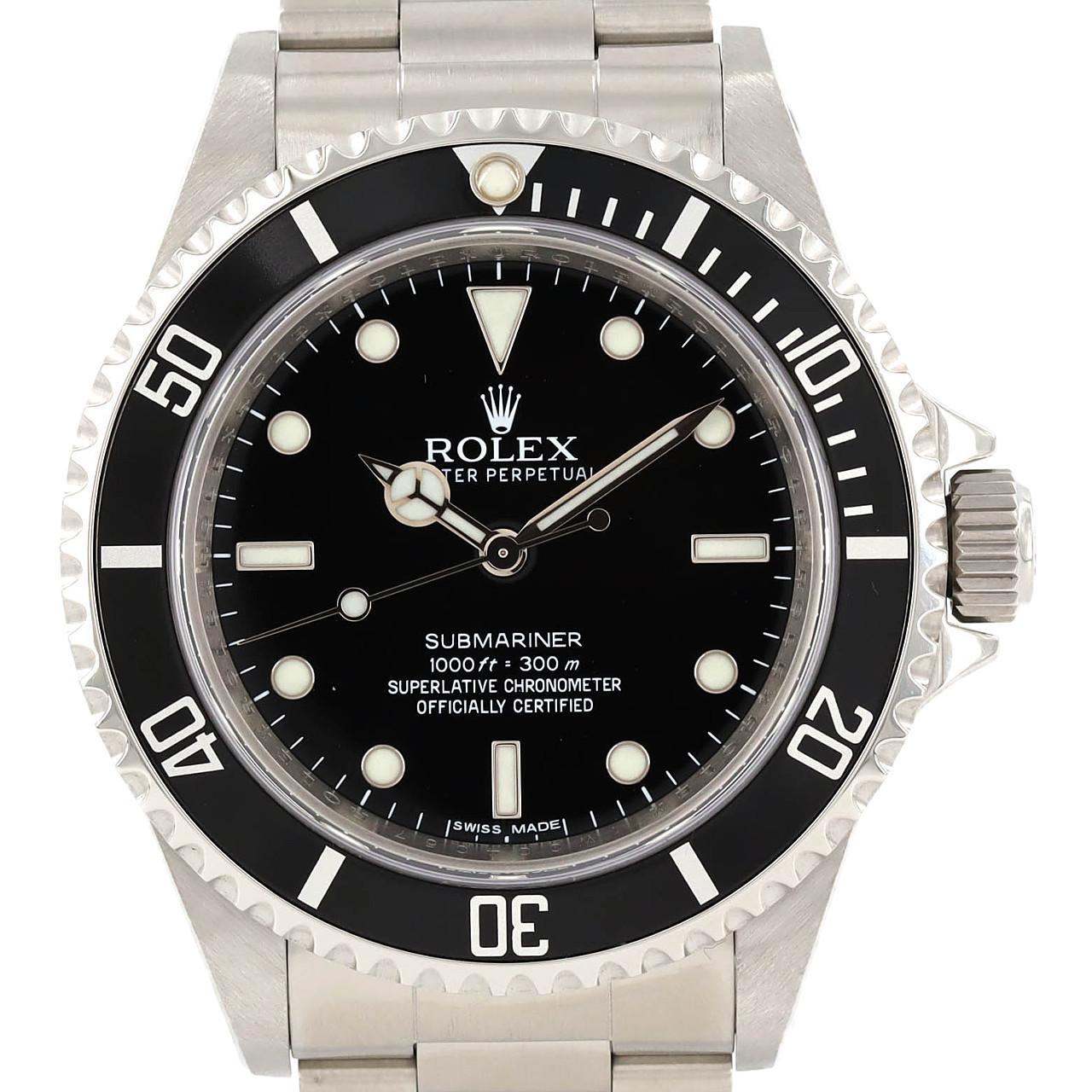 ROLEX Submariner No Date 14060M SS Automatic Random Number