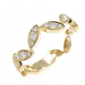 K18YG ダイヤモンド リング 0.27CT